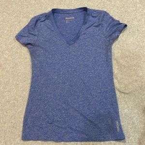 Blue Reebok V-neck